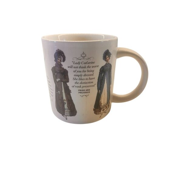 Jane Austen Regency Finery heat transforming mug by The Unemployed Philosophers - Picture 1 of 3